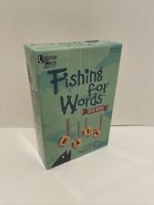 University Games FISHING FOR WORDS Dice Game Educational Complete picture