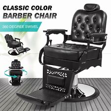Vintage Heavy Duty Hydraulic Barber Chair All Purpose Reclining Salon Spa Beauty picture