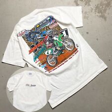 NOS Vintage 2000 Glen Helen Motocross Pro National T-shirt Cotton Unisex Allsize picture