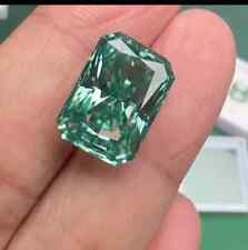 4 Ct CERTIFIED Natural Radiant Cut Green Diamond D Grade VVS1 + 1 Free Gift picture