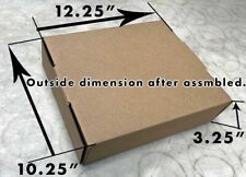 12x10x3 TAPE FREE 50pc M Box Packaging Box Cardboard Corrugated Packing Shipping picture