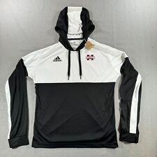 Adidas Mississippi State Bulldogs Hoodie Mens Medium Black NWT TEAM ISSUE picture