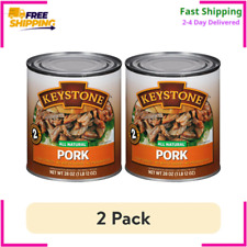 (2 Pack) Keystone All Natural Pork, 28 Oz Can High Protein Gluten Free Delicious picture
