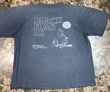 Vintage Black Flag Tee 1985 The Process Of Weeding Out Punk SST Records 90’s picture