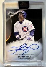 Sammy Sosa 2024 Topps Chrome Black Ivory Autograph /50 CUBS AUTO RARE #CPA-SS picture