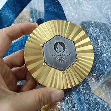 Paris Olympic Gold Medal With Ribbon picture