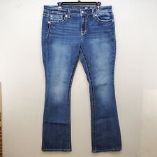 Miss Me Jeans Women's Size 34 Medium Blue Wash Bootcut Studded Pockets picture