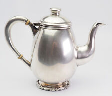 Elegant antique creamer tea pot 900 silver AM Columbia picture