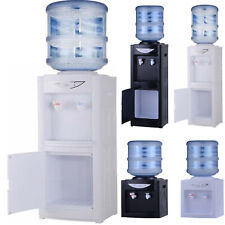3-5 Gallons Water Cooler Dispenser Hot & Cool Top Loading w/ Child Safety Lock picture