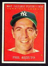 1961 TOPPS #471 PHIL RIZZUTO MVP picture