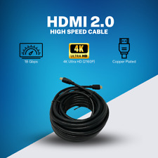 4K 2.0 HDMI Cable Ethernet 4K x 2K High Speed 3D HDTV - 12, 15, 20, 25, 35, 50Ft picture