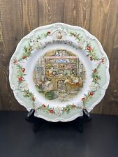 Vintage 1985 The Discovery Midwinter Plates Royal Doulton Brambly Hedge 8
