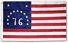 3x5 Embroidered Bennington 76 Flag 1776 220D Sewn Nylon Flag 3'x5' Grommets picture
