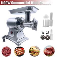 550LB/h Commercial Meat Grinder 1100W Electric Sausage Stuffer 193RPM Heavy Duty picture