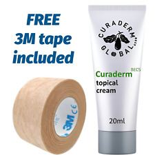 Curaderm Bec5 20 Cream + Free Micropore Tape +  inside U.S. picture