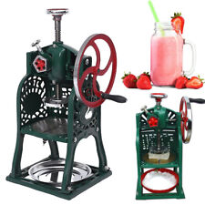 Manual Snow Ice Shaver Machine Ice Crusher Shaved Ice Machine Shaved Ice Cubes picture