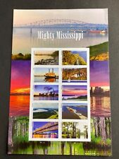 US 5698k Mighty Mississippi imperf NDC sheet 10 2022 VG Condition picture