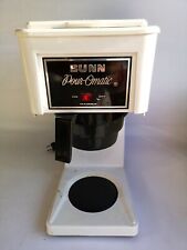 Vintage Bunn Pour-Omatic Coffee Brewer Reasturant Quailty White NO CARAFE 350S picture