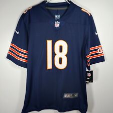 Chicago Bears Caleb Williams #18 Football Jersey Dark Blue Embroidered New S-4XL picture