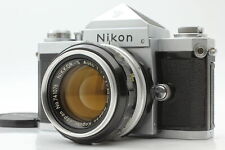 [Exc+5] Nikon F Eye Level Silver 35mm Film Camera NIKKOR-S 50mm f/1.4 From JAPAN picture