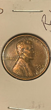 1950 S - Lincoln Wheat Penny red tone picture