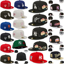 NEWERA 59FIFTY NEW ERA 5950 Fitted CAP *SIDE PATCH* MLB Baseball Hat picture