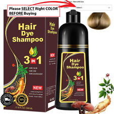 Hair Dye Shampoo 3 in 1 Hair Shampoo Instant Hair Dye Herbal Ingredients US Ship picture