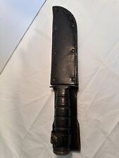 Vintage Marines US Utica Cut Co Knife, Family Heirloom, Was Owned By A Sergeant picture