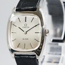 *NEAR MINT* Vintage OMEGA De Ville Cal.625 Hand Winding Silver Dial Womens Watch picture