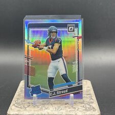 🔥🔥 2023 CJ STROUD  Optic Silver Holo Prizm Rated Rookie RC #244 Texans 🔥🔥🏈 picture