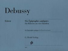 Debussy 6 Epigraphes Antiques Sheet Music Book NEW 051480408 picture