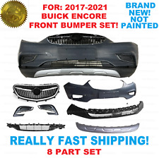 For 2017 2018 2019 2020 2021 Buick Encore New Complete Front Bumper Grille Set picture