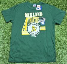 NWT'S Vintage 90''s Oakland Athletics MLB T-Shirt Men's L Single Stitched USA picture