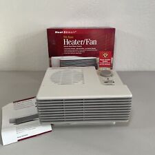 Vintage AdobeAir Heat Stream Low-Profile Heat/fan 29H40 Space Heater & Fan White picture