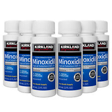  6-Pack Kirkland Hair Regrowth Extra Strength for Men, 5% Minoxidil  2 Fl Oz picture