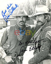 TOM SELLECK & SAM ELLIOTT Autographed 8x10 Signed Photo reprint picture