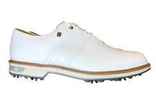NEW FootJoy Dryjoys Premiere Series Packard Golf Shoes White 10 W, MSRP $239 picture