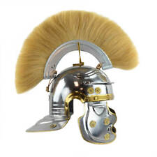 Medieval Roman Imperial Soldier Helmet Larp Sca Gallic/Centurion Helmet HTT38 picture