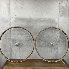 Vintage Campagnolo Record TUBULAR Wheel Set Sew Up 700c Mavic GP4 126 picture