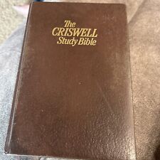 **READ** The Criswell Study Bible KJV Nelson 852BG Imitation Leather 1979 picture