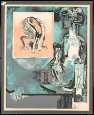 Mid Century Surrealism Artwork - DALI / André Masson vibes -  picture