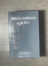 Dolce & Gabbana Light Blue 4.2oz Men's Eau de Toilette Spray Brand New Sealed picture