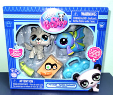 Littlest Pet Shop G7 Rockin' Sushi Pet Pairs Timber Wolf & Fish #20 #24 LPS 2024 picture