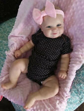Handmade Realistic Reborn Baby Dolls Vinyl Silicone Newborn Doll Real Girl Gift picture