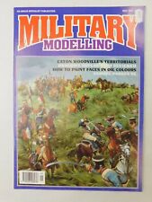 Military Modeling Caton Woodville's Territorials WWII MAY 1992 Vintage Magazine picture