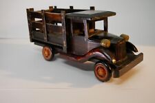 Vintage Wooden Toy Farm Truck picture