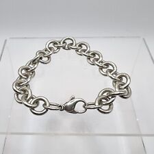 Tiffany & Co. Round Rolo Link  Bracelet 7.5
