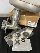 Genuine HOBART Size #12 Grinder Attachment W/new pan, OEM plates/knife/ stomper picture