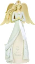 Enesco Foundations Anniversary Angel Figurine, 9 Inch, Multicolor picture