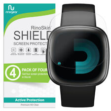 (4-Pack) Fitbit Versa 4 Screen Protector RinoGear picture